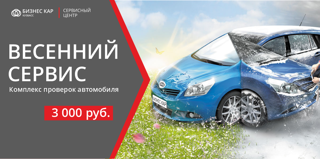 Весенний сервис за 3000р