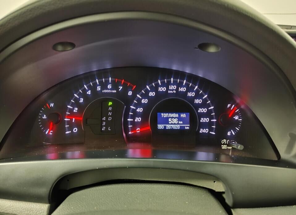 Toyota Camry, VI (XV40) Рестайлинг 2.4 AT (167 л.с.)