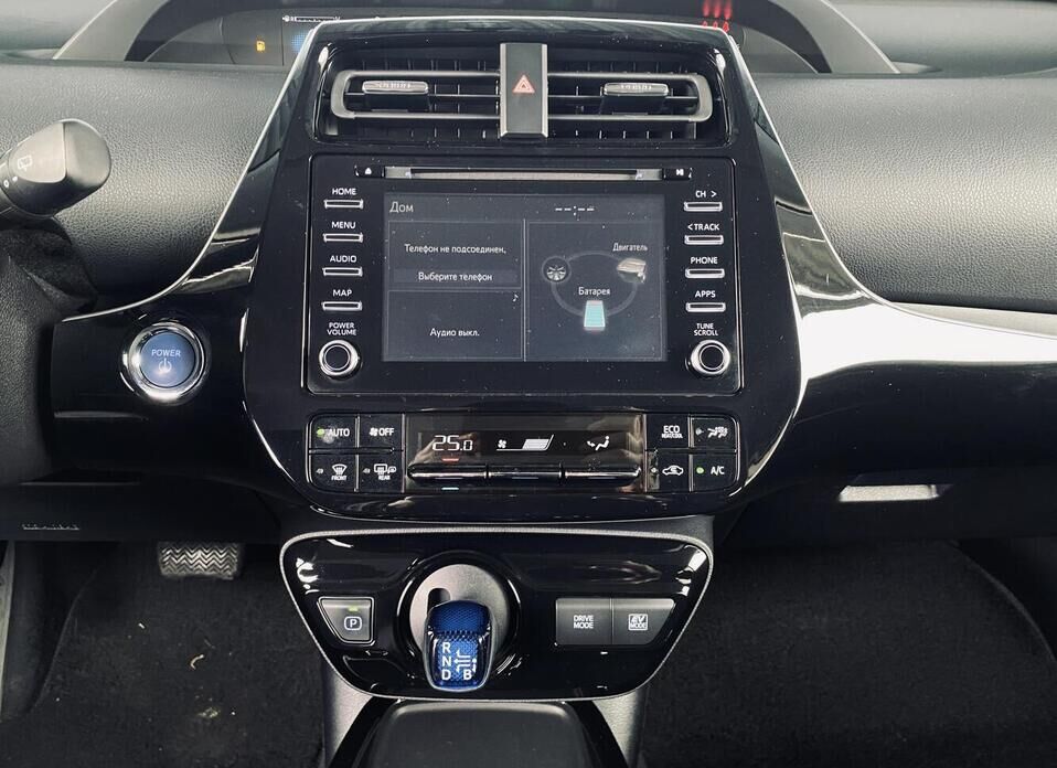 Toyota Prius, IV Рестайлинг (XW50) 1.8hyb AT (98 л.с.)