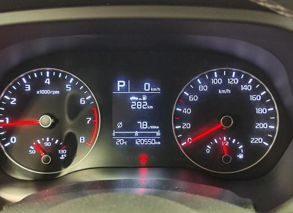 Kia Rio, IV Рестайлинг X 1.6 AT (123 л.с.)