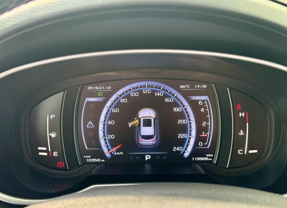 Geely Atlas, I 2.4 AT (149 л.с.) 4WD