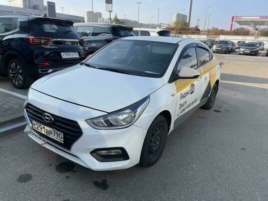 Hyundai Solaris, 2018 г., 187 893 км