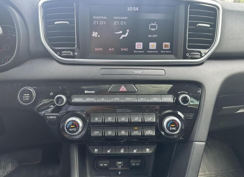 Kia Sportage, IV Рестайлинг 2.4 AT (184 л.с.) 4WD